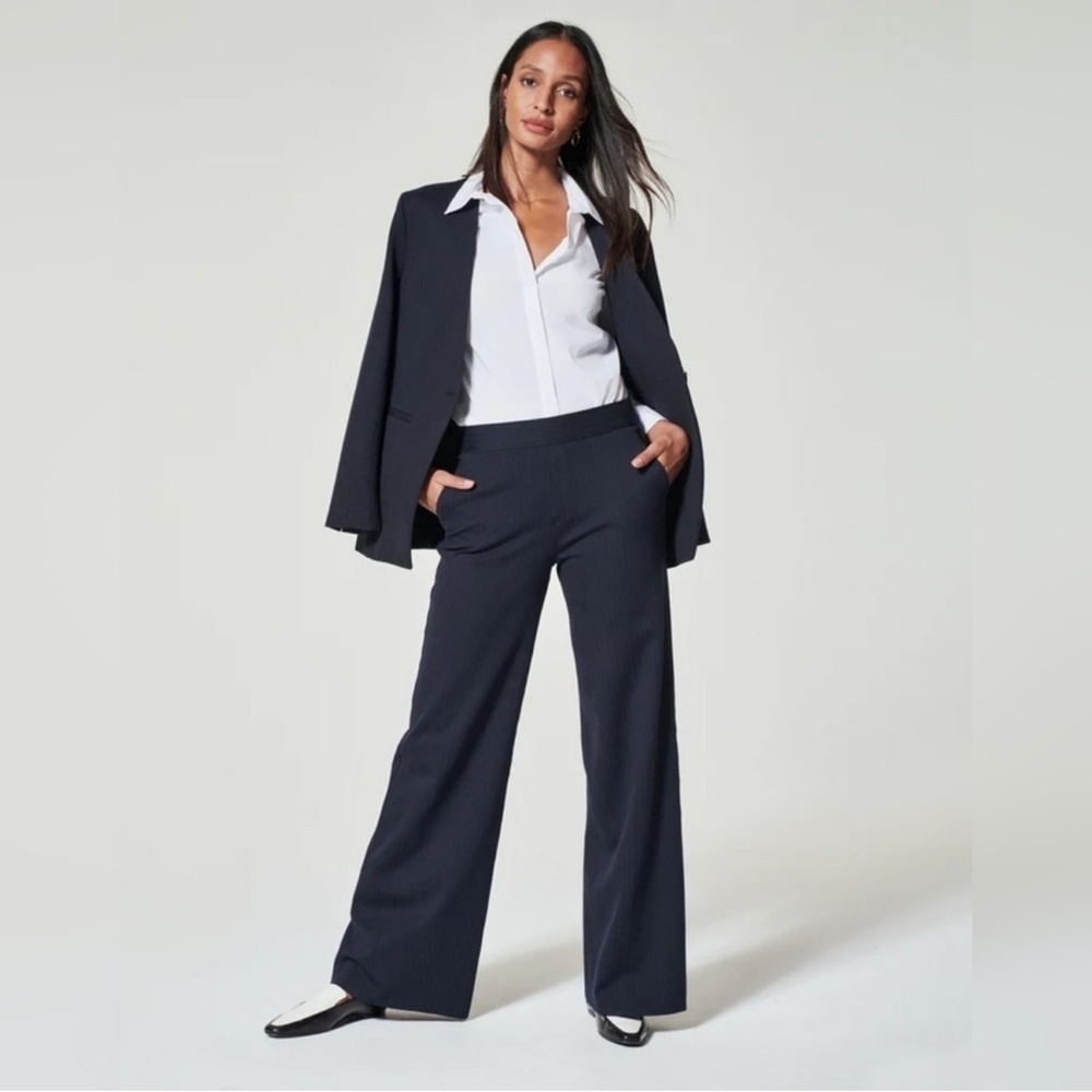 SPANX The Perfect Wide Leg Pants Size XL Pull On Stretchy